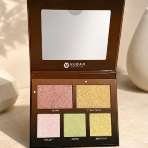 Nuban Beauty D'Glow Highlighter Palette